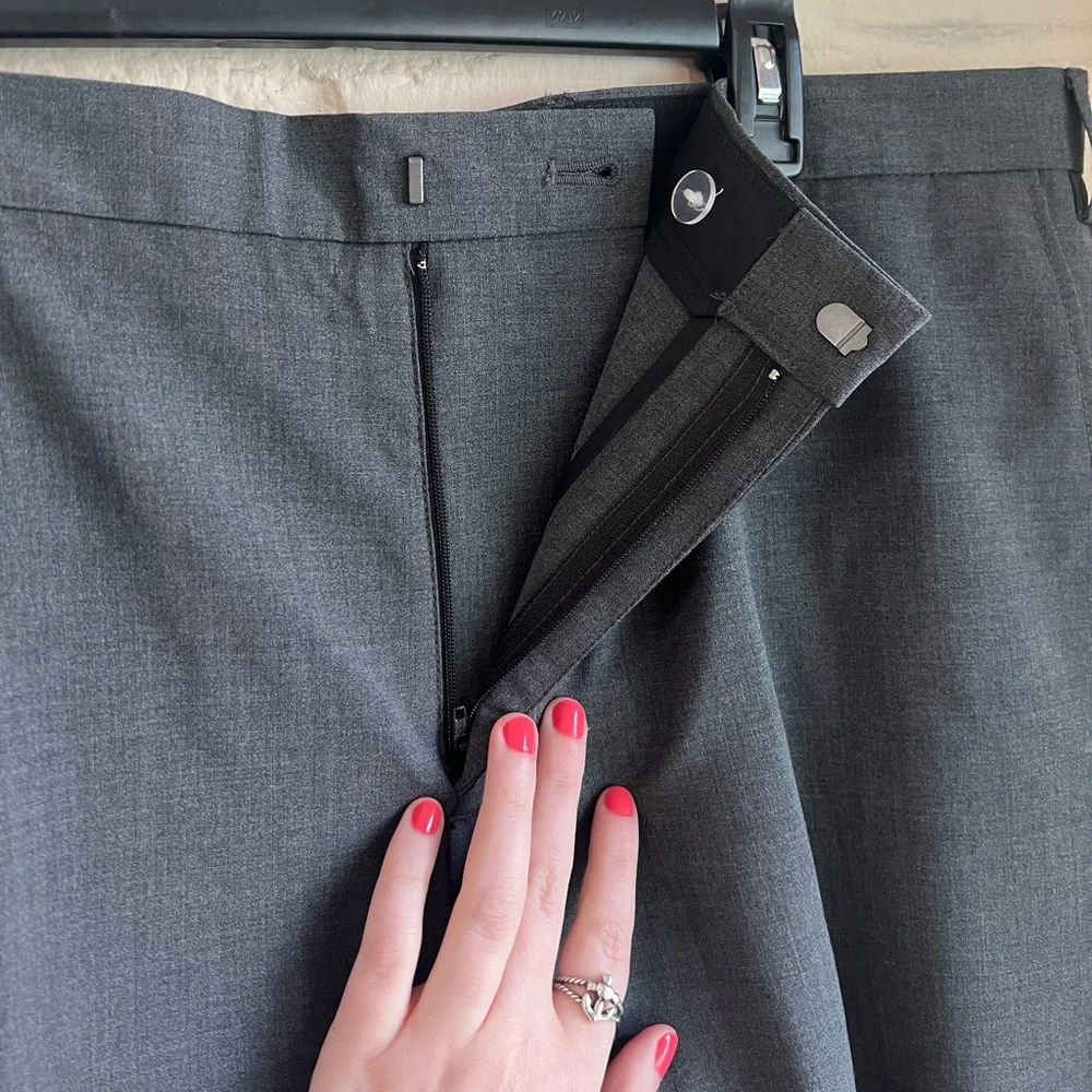 J.Crew men’s Thompson gray dress pants slacks size 38 x 32 NWT
